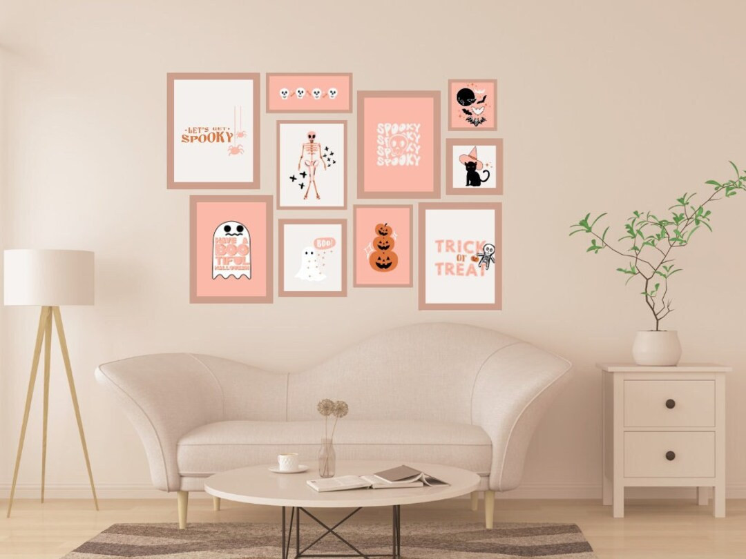 Boo-tiful Halloween Retro Spooky Season Girly - Etsy | Etsy (US)