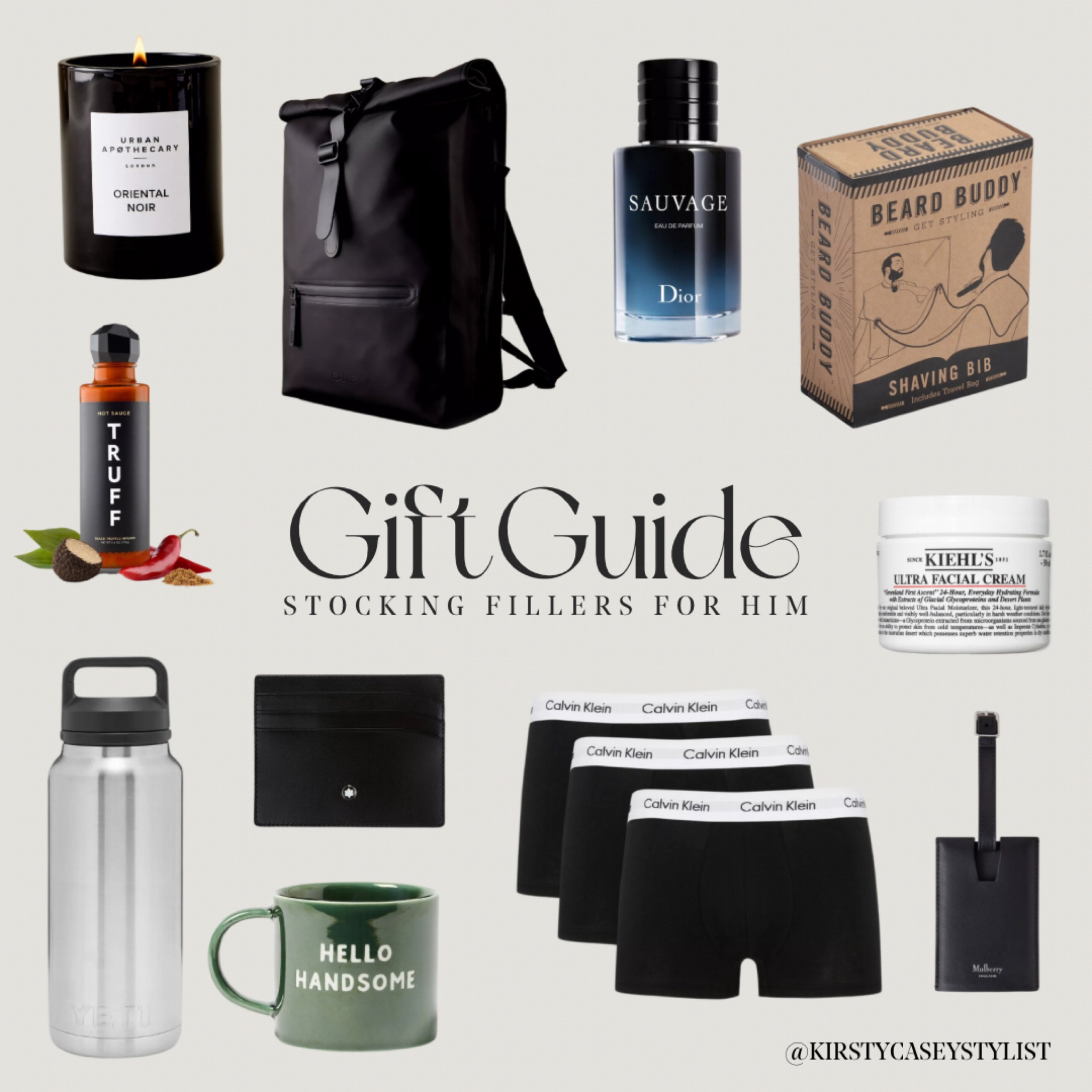 The perfect gift guide! Stocking filler ideas for him under £100! 👌🏼

#LTKgiftguide #LTKluxury