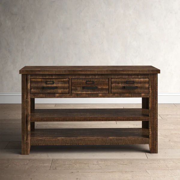 Longfellow 50'' Solid Wood Console Table | Wayfair North America