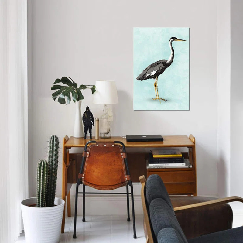 Seashore Bird I by PI Studio - Wrapped Canvas Gallery-Wrapped Canvas Giclée | Wayfair North America