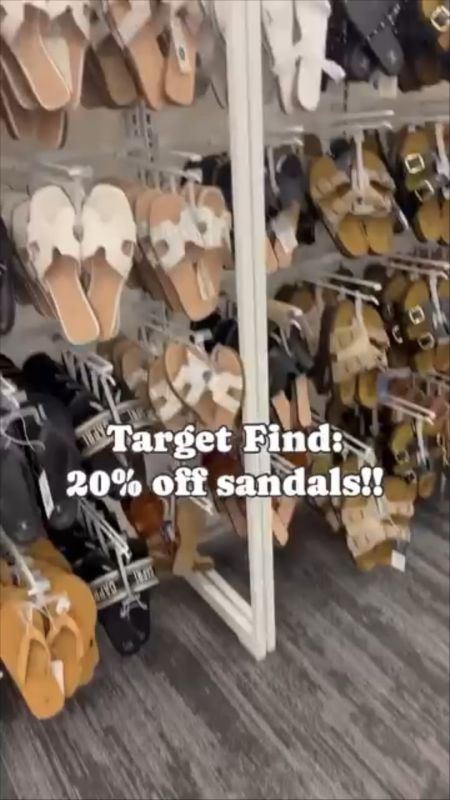 20% off target sandals 

#LTKShoeCrush