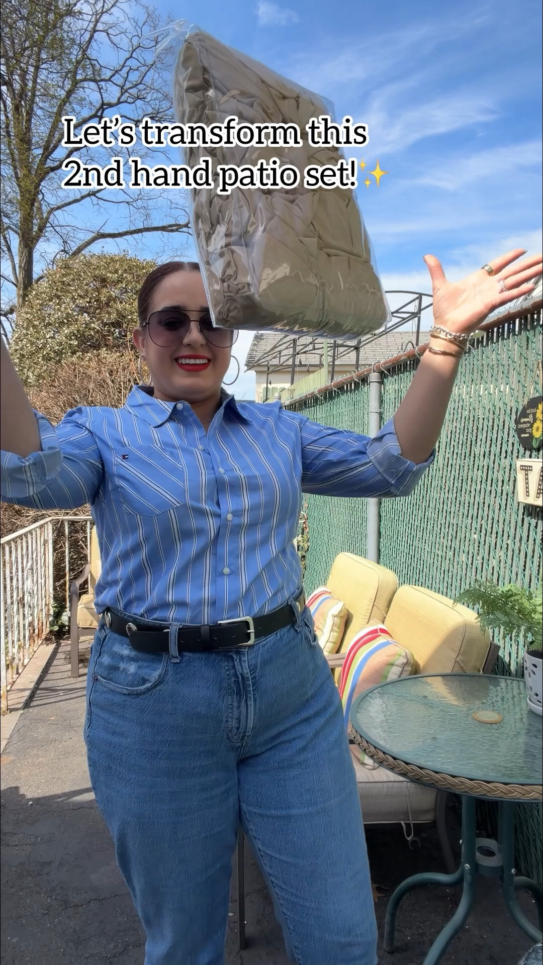 Happy Tuesday bell@s! How is your day going? ☀️ I found this patio set on Facebook Marketplace for $100… SUCH A STEAL! 😍 The only problem? It was sun-bleached (which honestly happens to most outdoor furniture when it’s not protected 🥲). BUT… look at this glow up!! ✨ The set is super comfortable, so I knew it had potential. I gave it a refresh with waterproof, washer + dryer-friendly covers from Amazon and I’m obsessed with the transformation!
Tell me in the comments — what do you think about the before & after? 👀
As per ushe, I’ve linked the covers on the LTK app. To shop this post here is how:
.
.
.
.
.
.
.
Jewelry: JanAllureJewelry.com
.
.
.
.
.
.
.
PatioRefresh, OutdoorLiving, FacebookMarketplaceFinds HomeGlowUp, CozyOutdoorSpace, BudgetFriendlyDecor, BeforeAndAfter PatioInspo, mompreneur, trendy jewelry, jewelry style


#LTKHome #LTKSeasonal #LTKMidsize