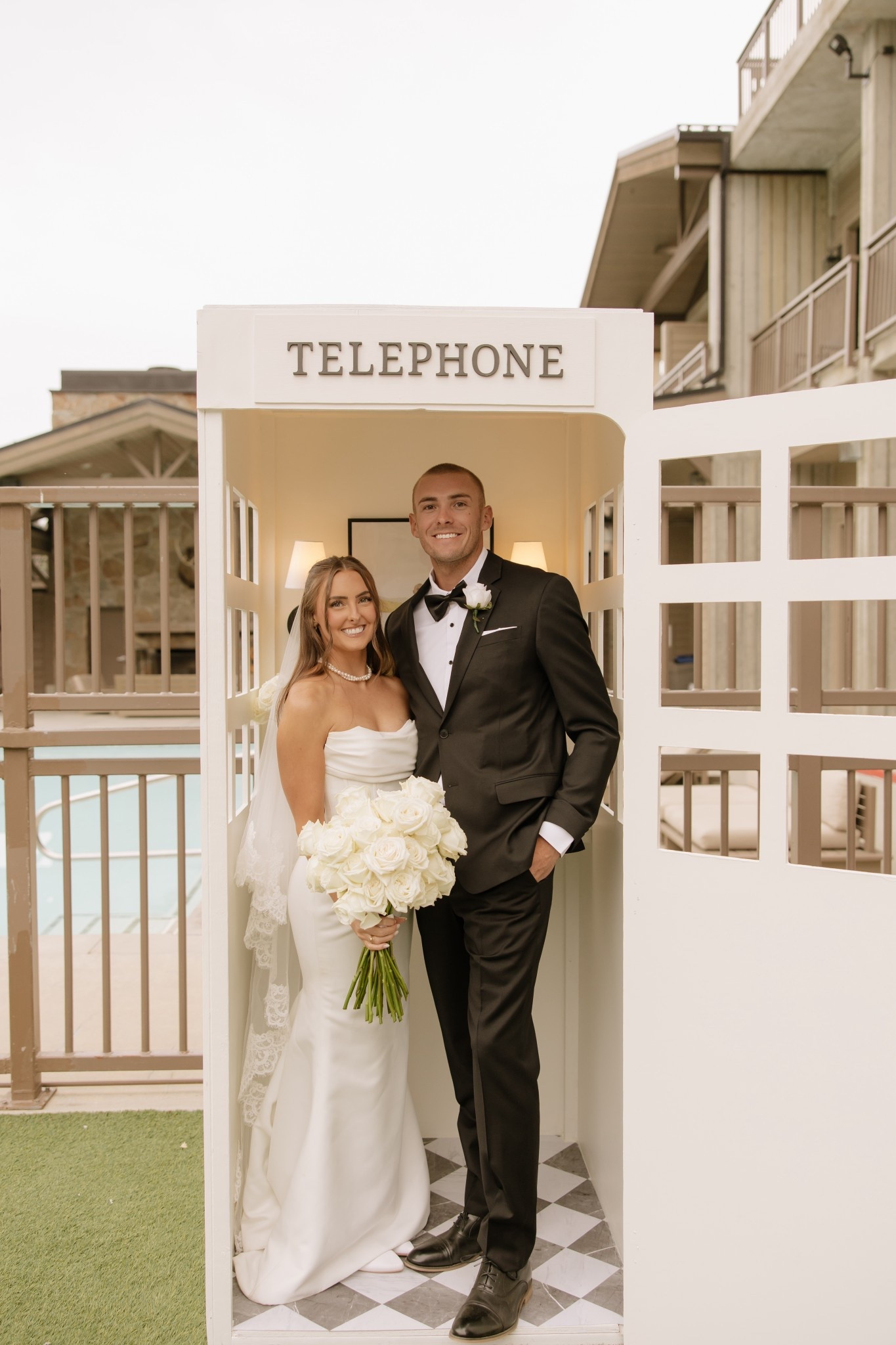 Telephone booth at weddingg

#LTKWedding