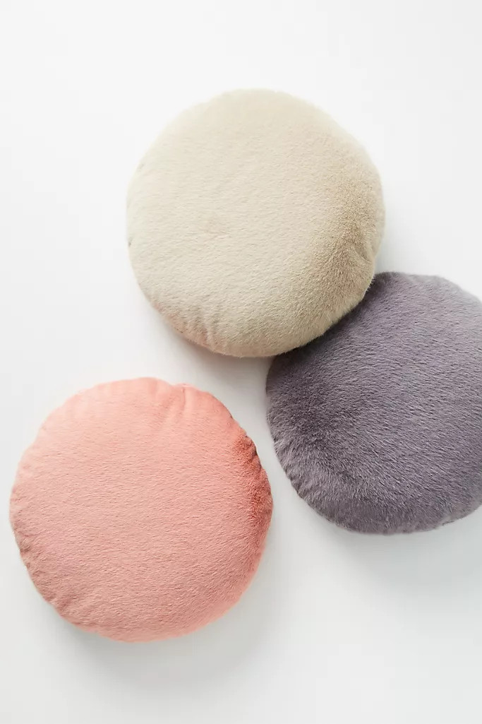 Midge Faux Fur Pillow | Anthropologie (US)