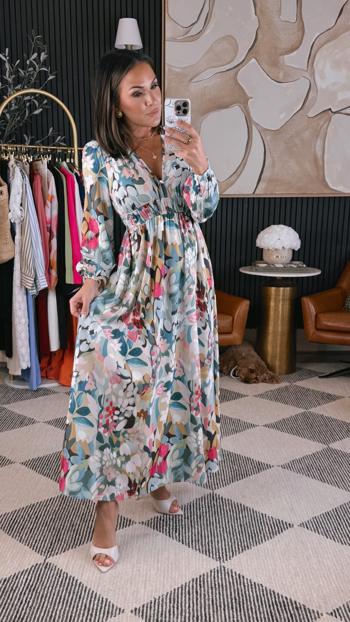 Perfect spring dress. 

In a small  

#LTKOver40 #LTKStyleTip #LTKPetite