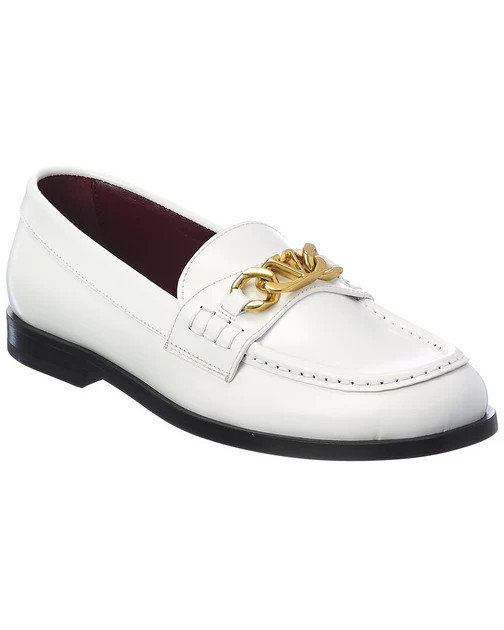Valentino VLogo Leather Loafer | Shop Simon