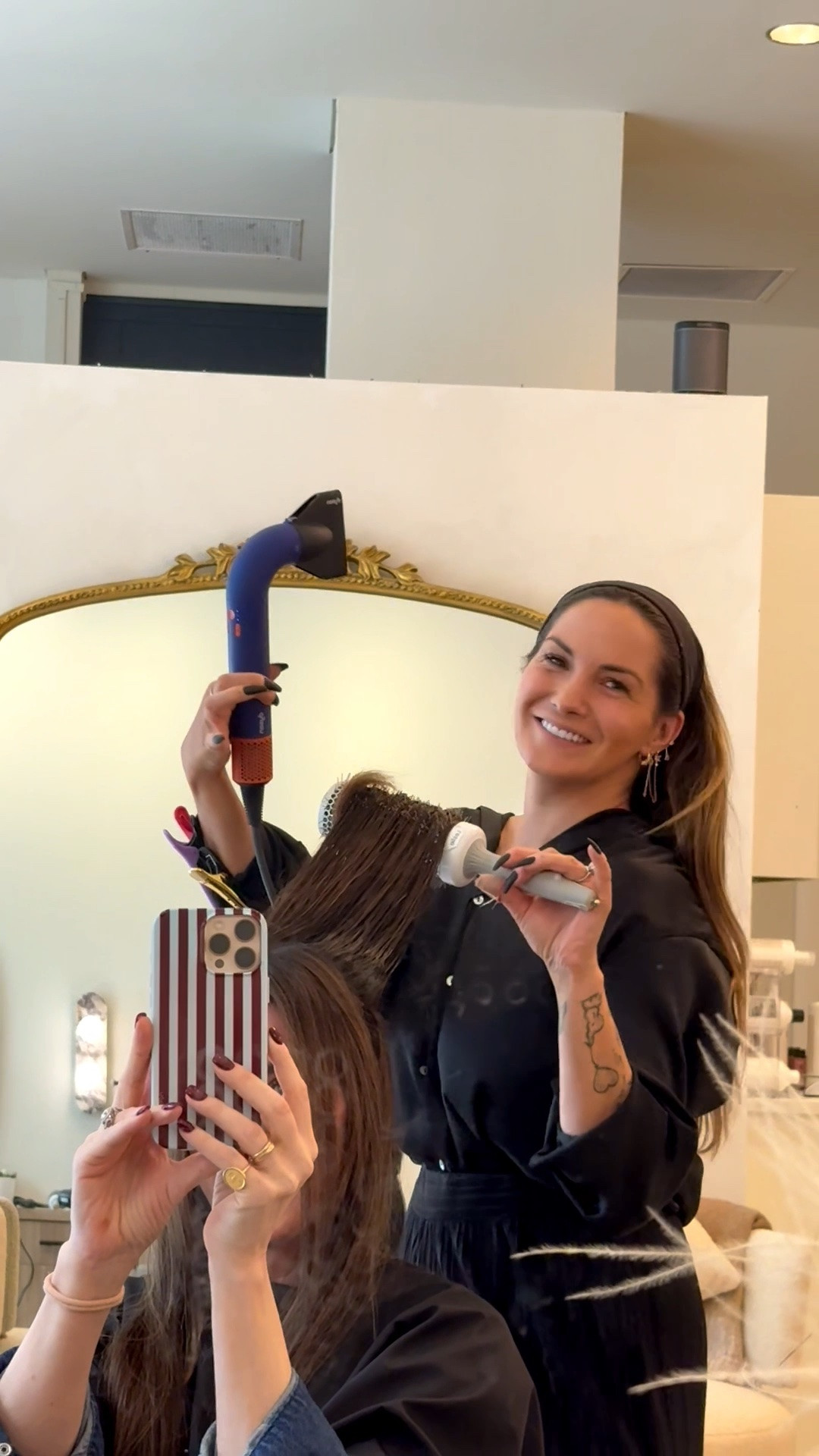 The new Dyson hairdryer is so light!!