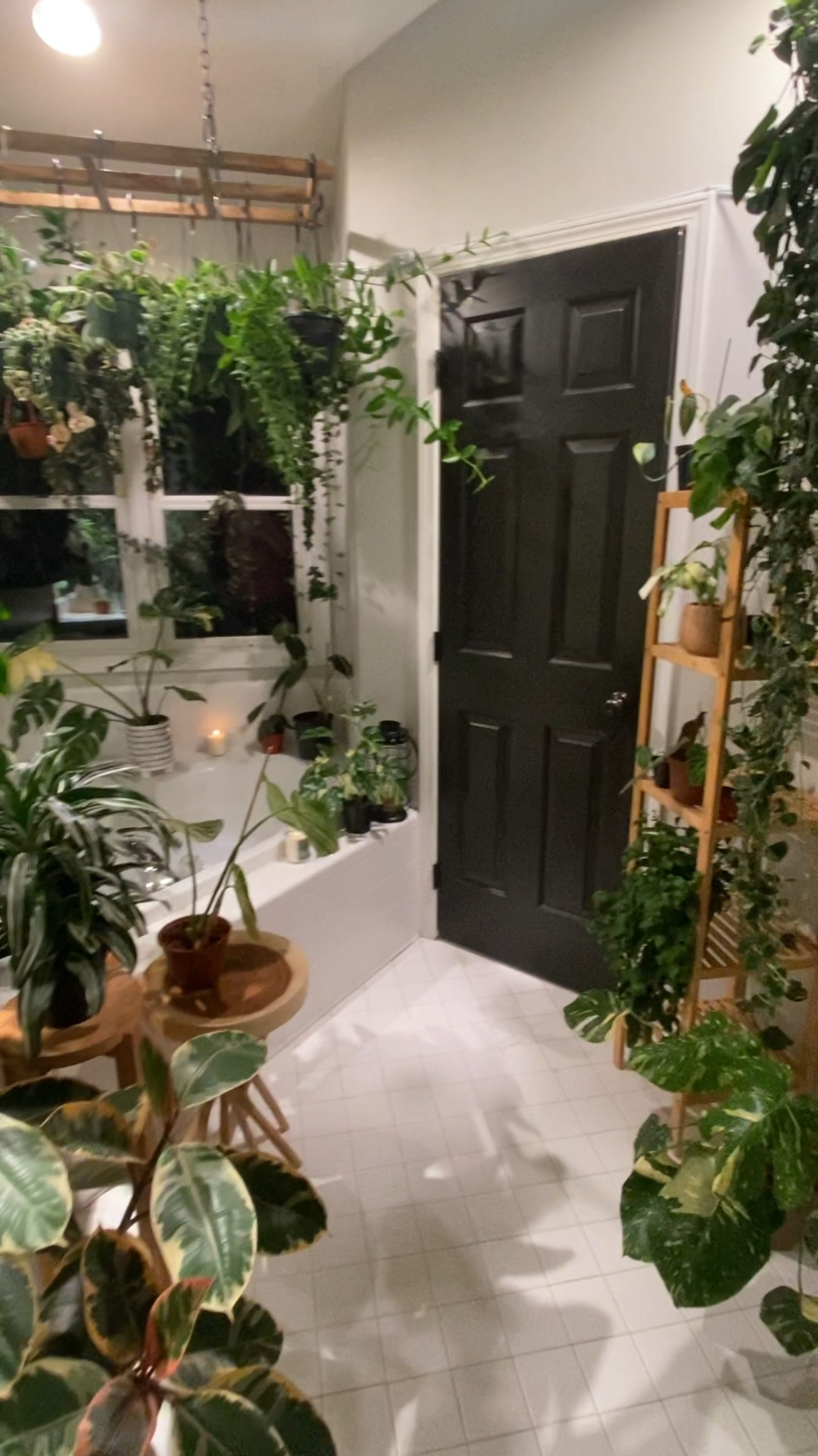 Bathroom or personal oasis? 
