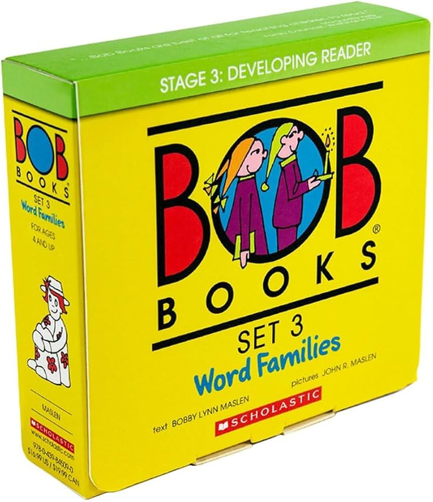Bob Books Set 3- Word Families | Amazon (US)