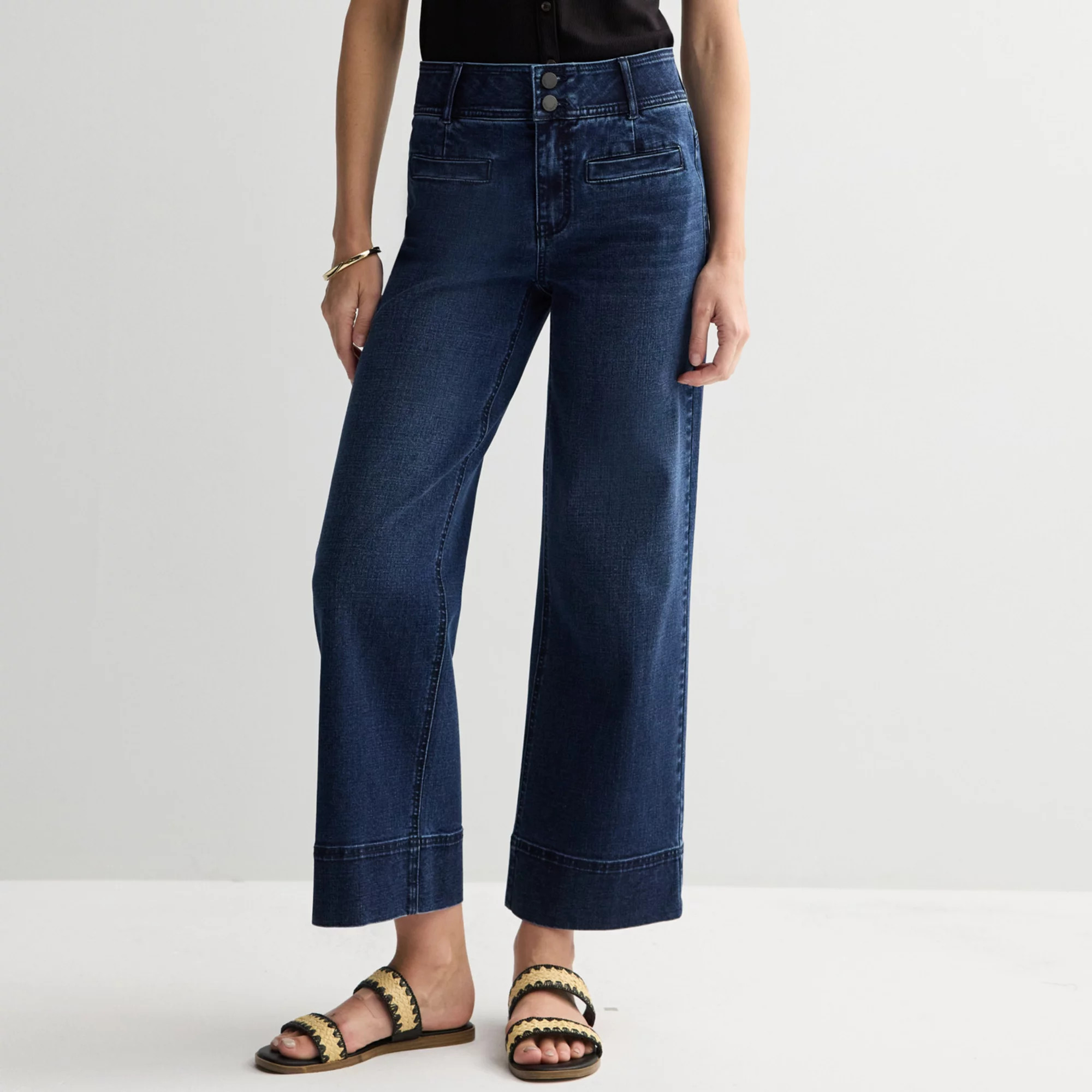 Women's Nine West High-Rise Wide Leg Pants | Kohl's