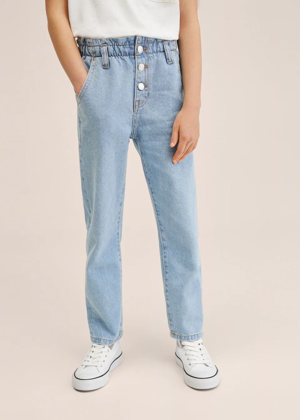 Paperbag jeans | MANGO (UK)