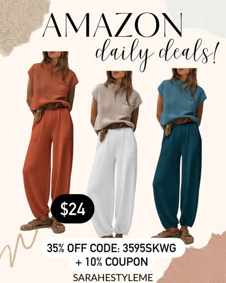 AMAZON DAILY DEALS ✨ Tues 4/2 Swipe right for the codes & enter at Amazon checkout 

FOLLOW ME @sarahestyleme for more Amazon daily deals, Walmart finds, and outfit ideas! 

*Deals can end/change at any time, some colors/sizes may be excluded from the promo 


@amazonfashion #founditonamazon #amazonfashion #amazonfinds #ltkunder50 #ltkfind #momstyle #dealoftheday #amazonprime #outfitideas #ltkxprime #ltksalealert  #ootdstyle #outfitinspo #dailydeals #styletrends #fashiontrends #outfitoftheday #outfitinspiration #styleblog #stylefinds #salealert #amazoninfluencerprogram #casualstyle #everydaystyle #affordablefashion #promocodes #amazoninfluencer #styleinfluencer #outfitidea #lookforless #dailydeals