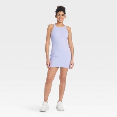 Women's Fine Rib Active Dress - All In Motion™ | Target