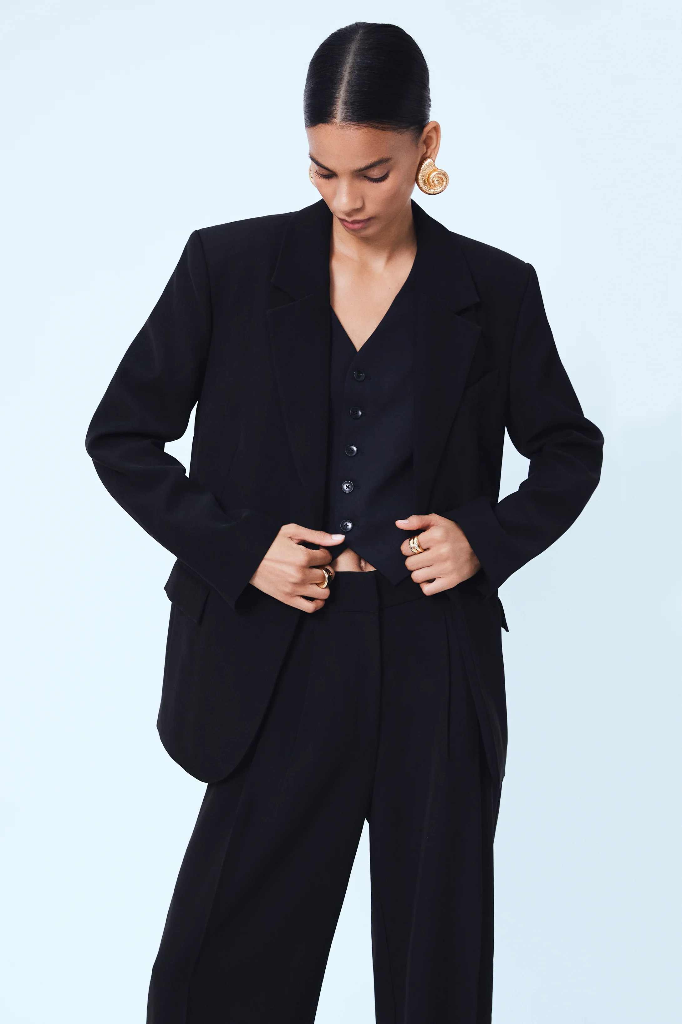 Twill Boyfriend Blazer | MAYSON the label