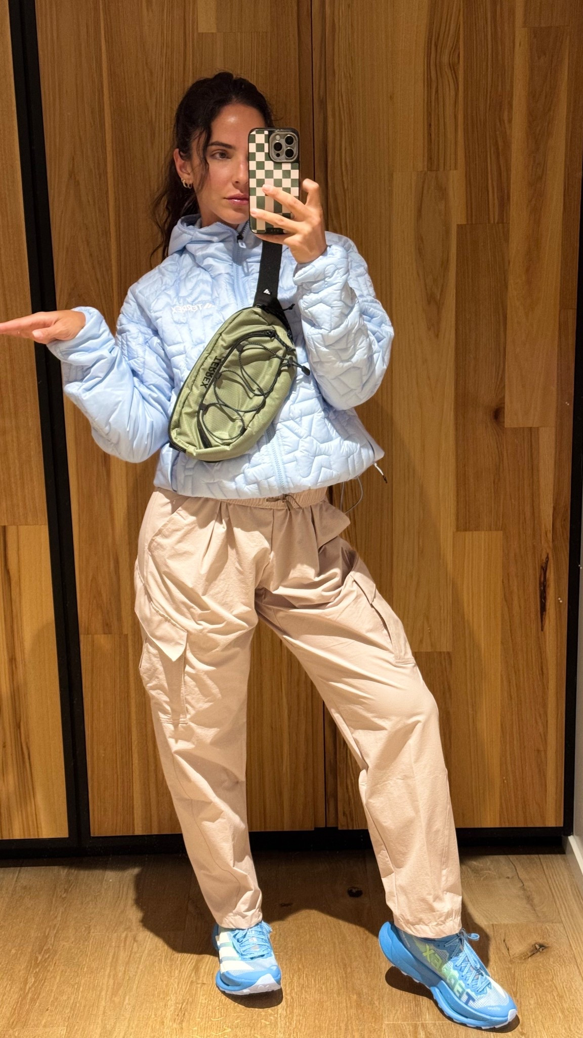 Jacket - medium
Pants - small