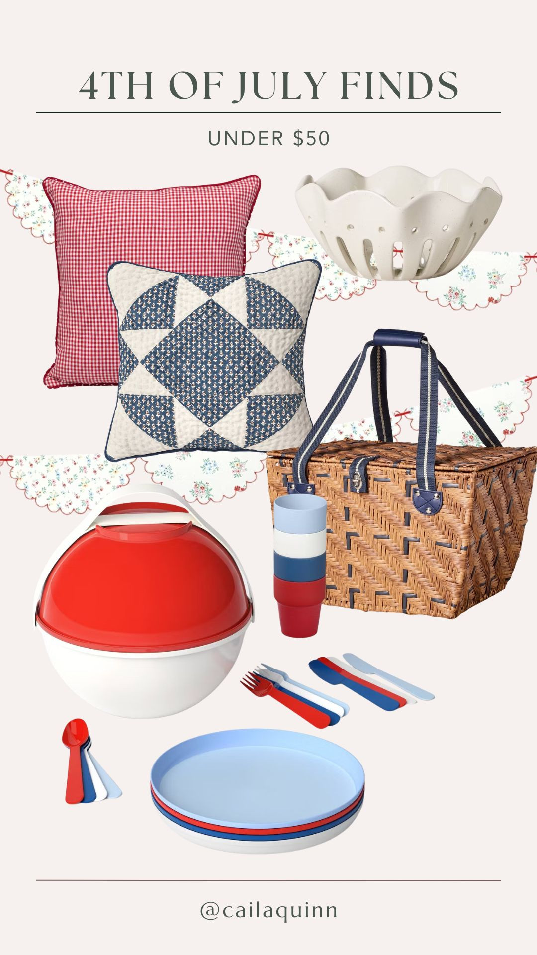 4th of July finds under $50 

 #LTKSeasonal #LTKHome