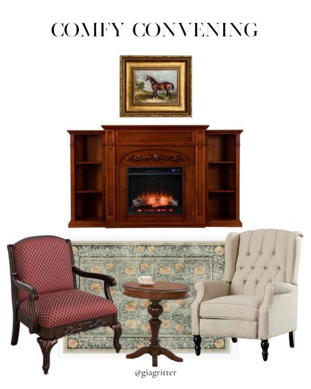 #mantle #comfortable #comfy #chair #accent #mahogany #art #artwork #horse #painting #rug #tufted #side #table #accent #livingroom #decor #classic #classical #neoclassical #traditional #fireplace #shelf #shelves #wood #office #room #sitting #sittingroom 

👉🏻 SIGN UP for FREE weekly outfit & classic home inspo! https:giagritter.com/inspo 💌

👗SUBSCRIBE for try-on style & home decor hauls🚪https://giagritter.com/subscribe 

🤳🏻FOLLOW ME on Instagram @giagritter for life updates https://giagritter.com/insta 🥂



#LTKHome #LTKWorkwear