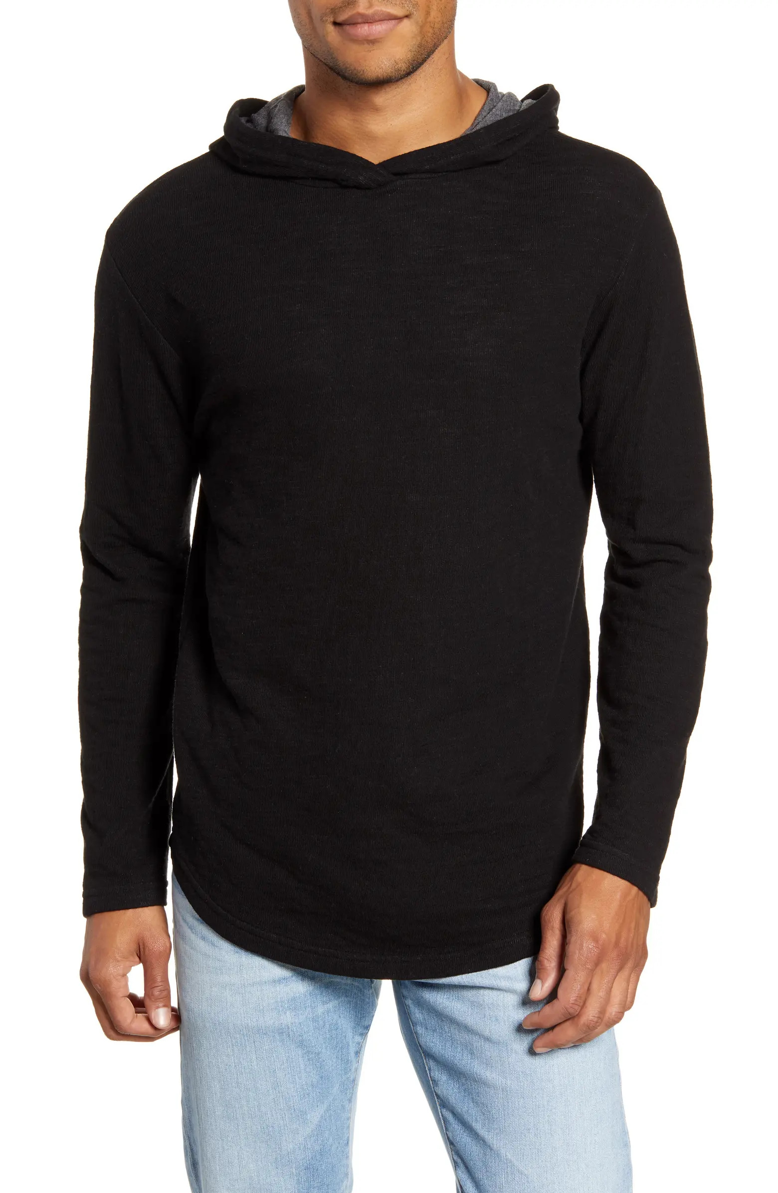 Double Layer Scallop Hoodie | Nordstrom