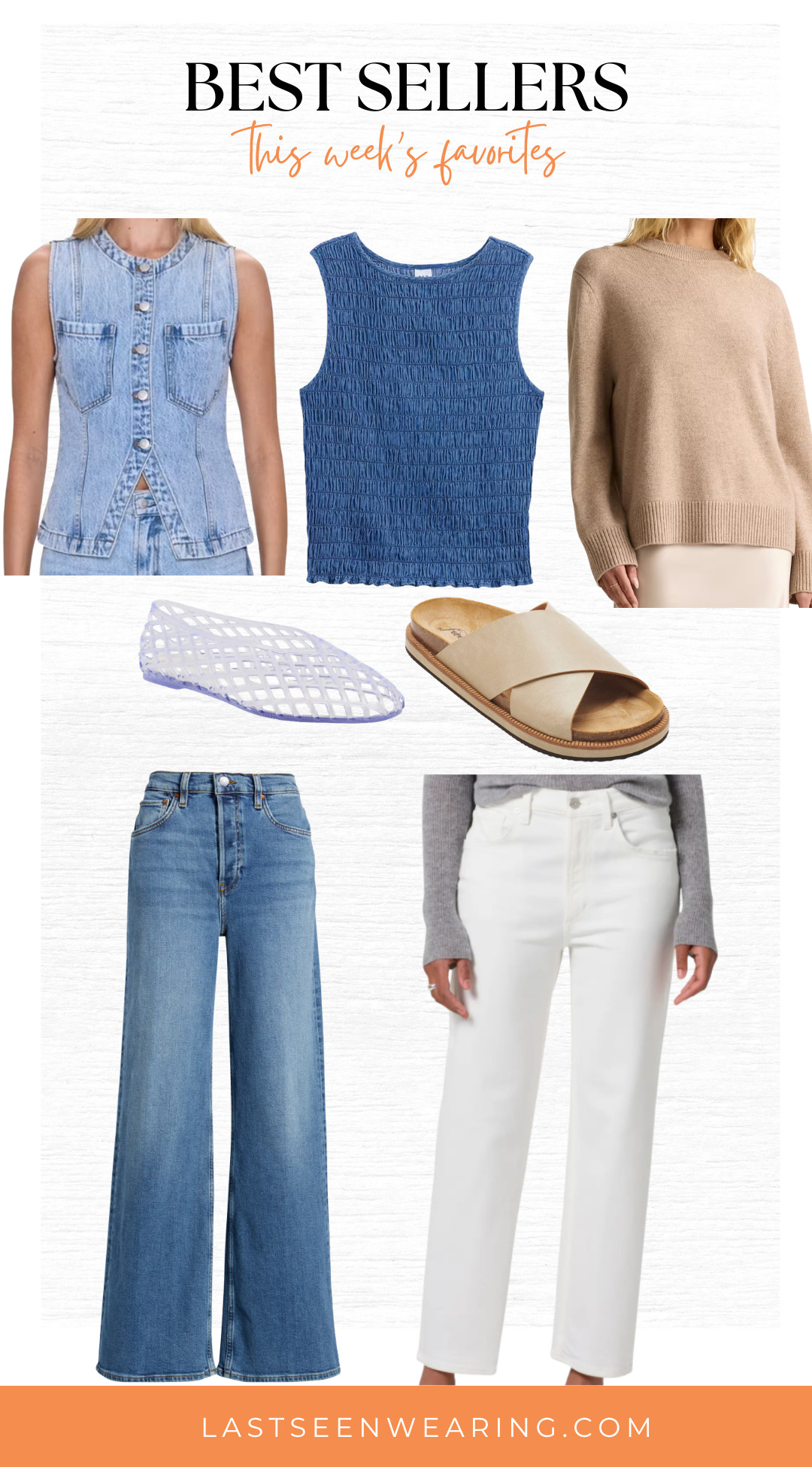 This week's best sellers! Love these tops and go-to spring shoes.  

 #LTKootd #LTKSeasonal #LTKOver40