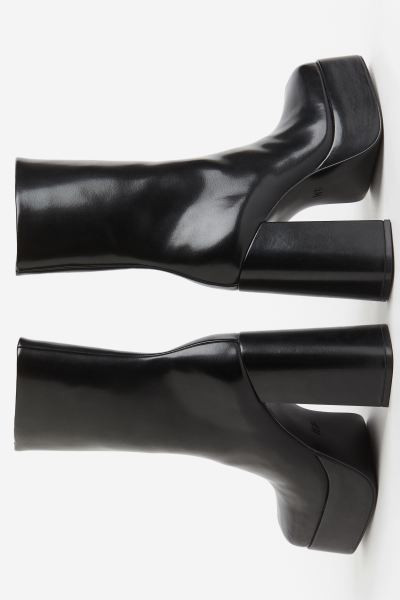 Platform Boots - Black - Ladies | H&M US | H&M (US + CA)