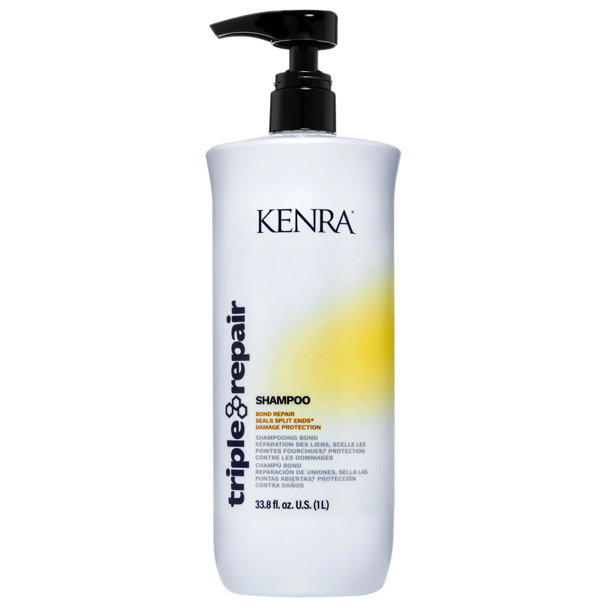 Kenra Professional Triple Repair Shampoo Bond Repair for Damaged Hair 33.8 oz/1000 ml | Sephora (US)