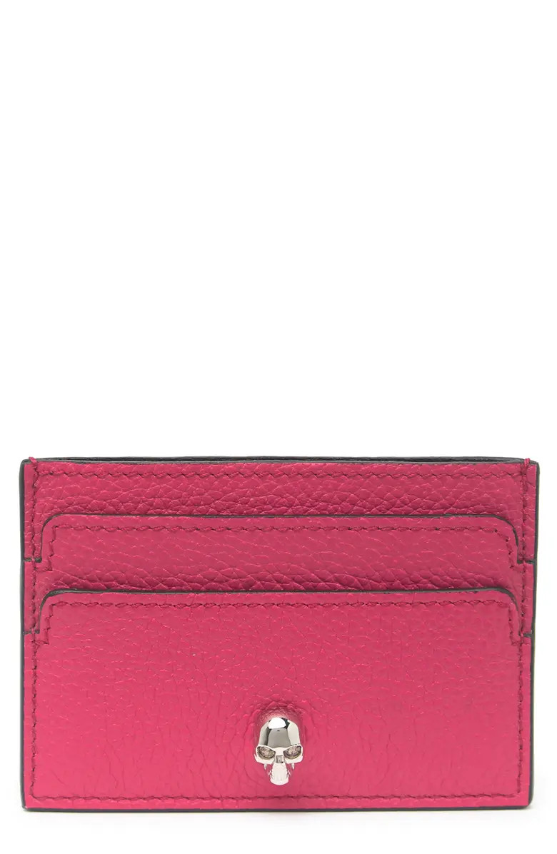 ALEXANDER MCQUEEN Skull Card Holder | Nordstromrack | Nordstrom Rack