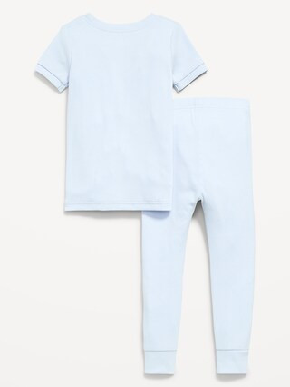 Snug-Fit Ribbed Pajama Set for Toddler & Baby | Old Navy (US)