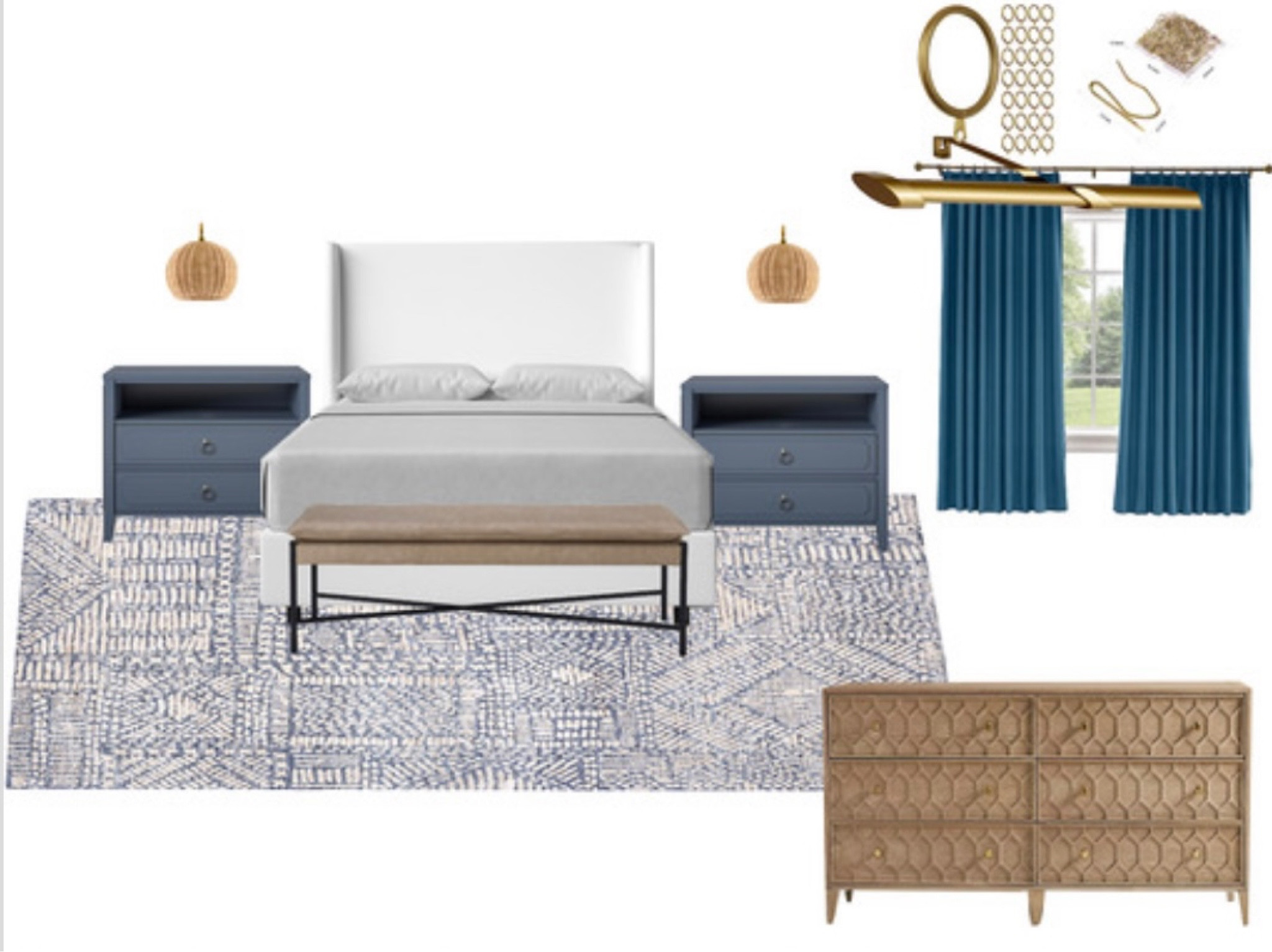 Modern coastal master bedroom retreat 

#LTKhome #LTKstyletip