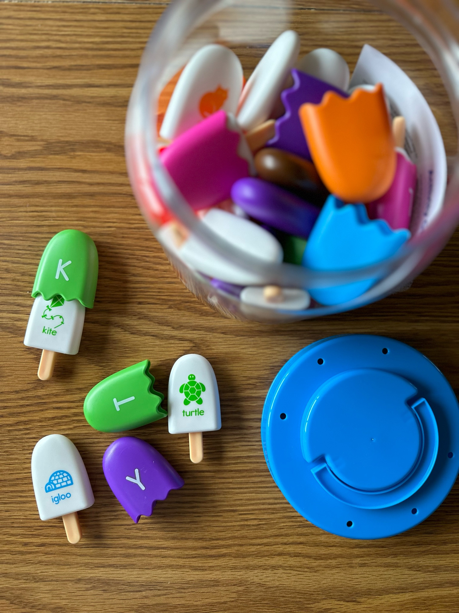 Toddler preschool learning activity toy for alphabett