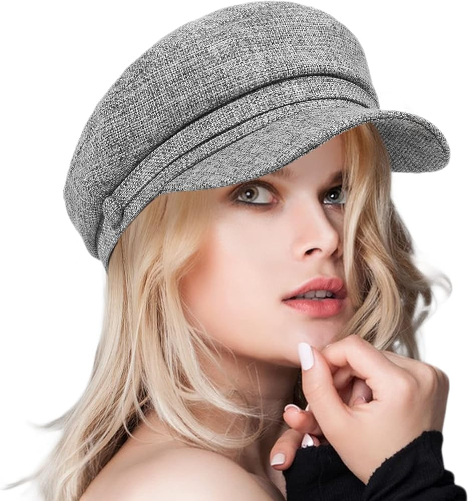 Women's Newsboy Caps Beret Hat for Fashion Ladies Black Women's Newsboy Caps Beret Hat for Fashio... | Amazon (US)