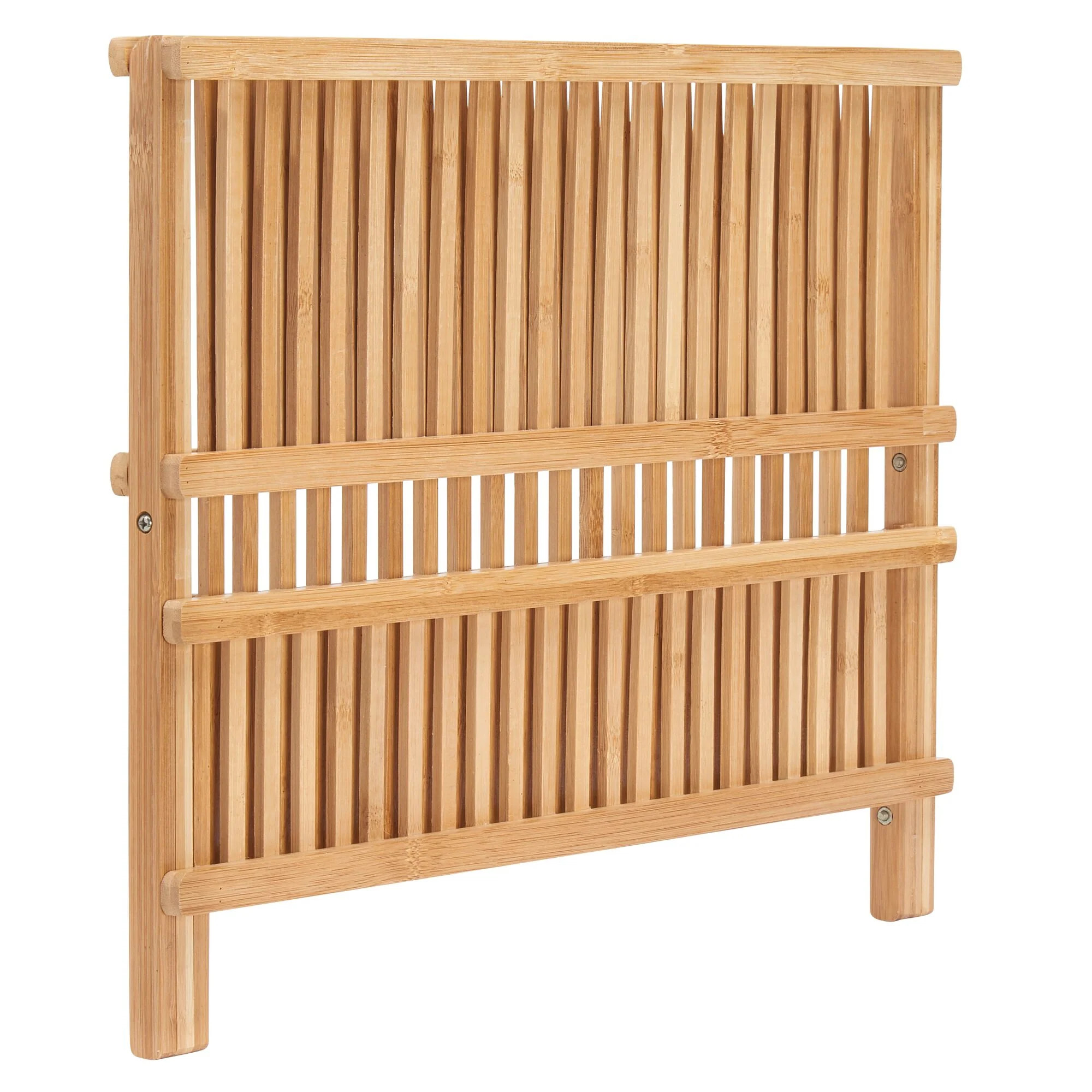 Bamboo Folding Collapsible Dish Drying Rack | Grove