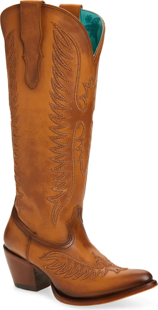 Eagle Embroidered Western Boot (Women) | Nordstrom