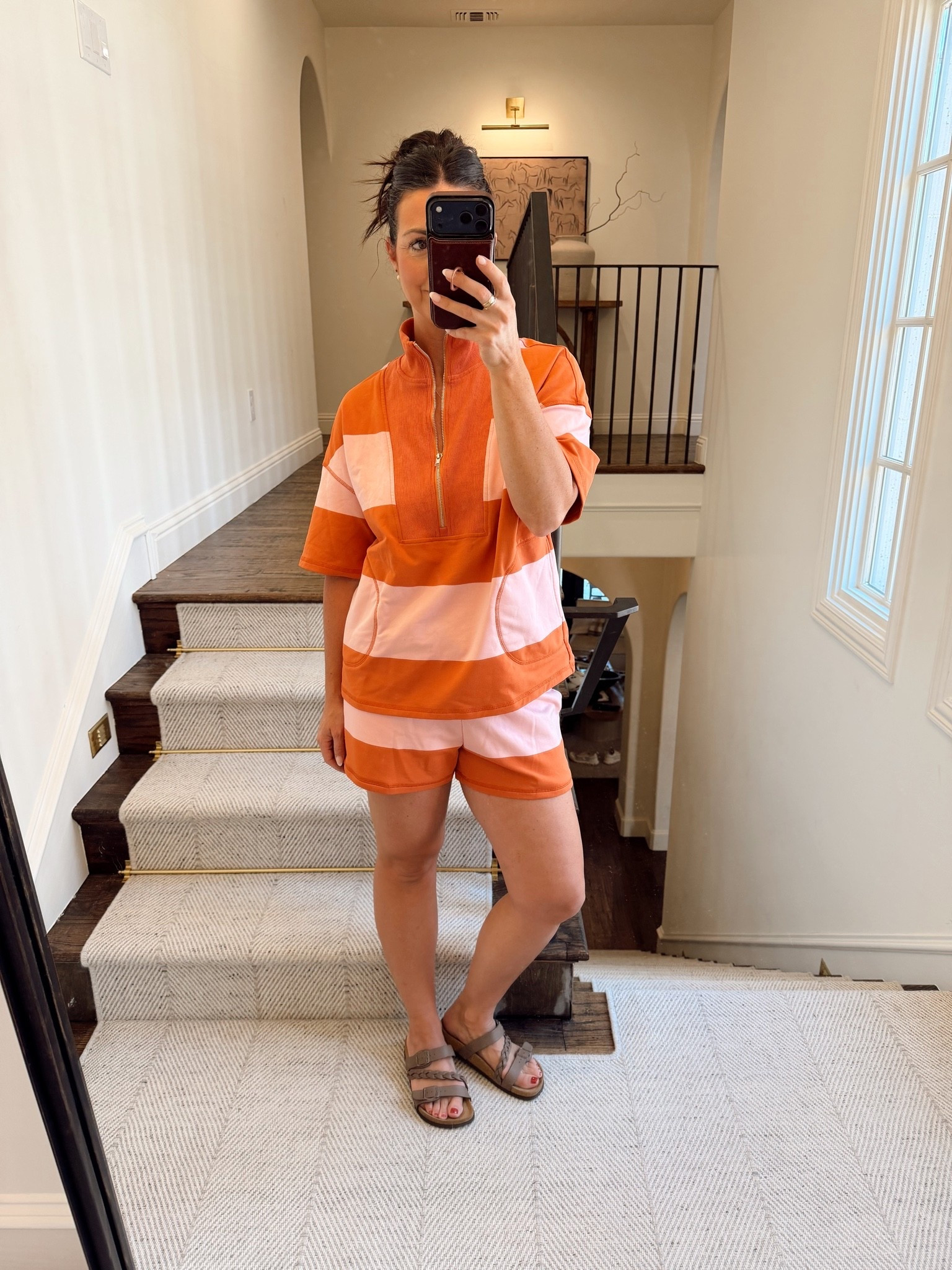 The best Amazon set!  Comfy throw on for loungewear, travel or out and about! 
 Runs oversized, wearing a small.

#LTKmomlife #LTKOver40 #LTKSeasonal
