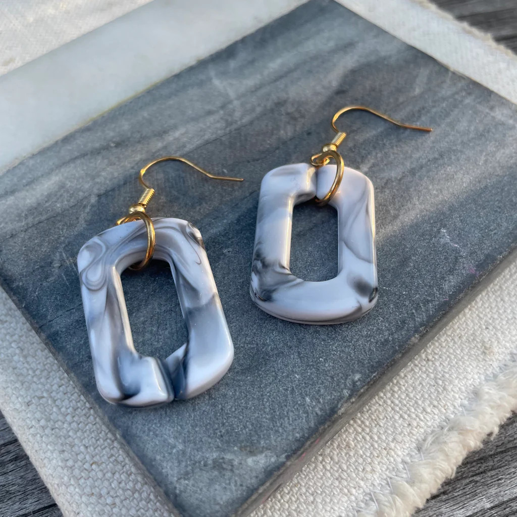 Snow Resin Drops | Erin McDermott Jewelry