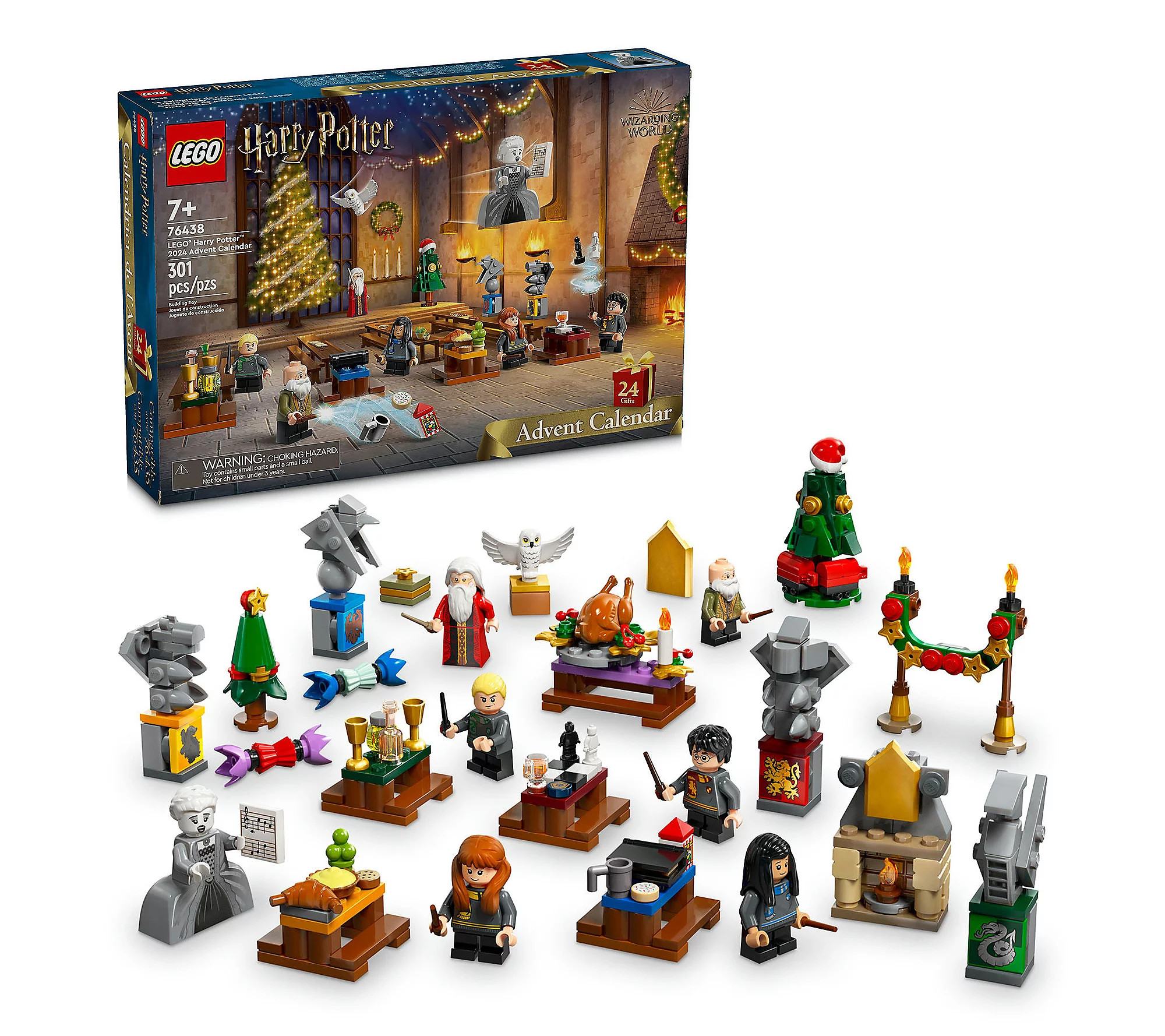 LEGO Harry Potter 2024 Advent Calendar301-Piece Set | QVC
