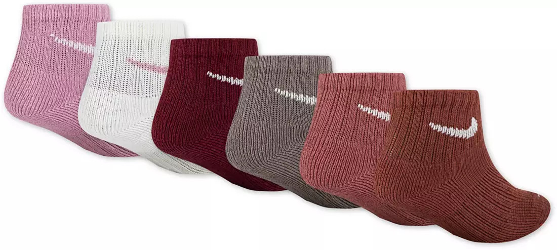 Nike Little Kids' Basic Ankle Socks – 6 pack | DICK'S Sporting Goods
