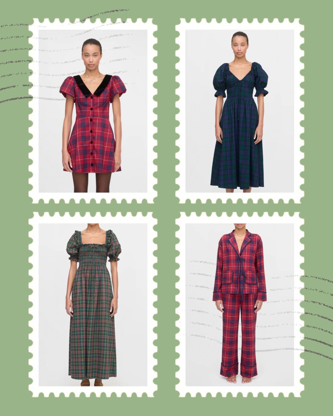 Hill House 2025 Tartan holiday collection release featuring Christmas red and green plaids for the whole family  

#LTKSeasonal