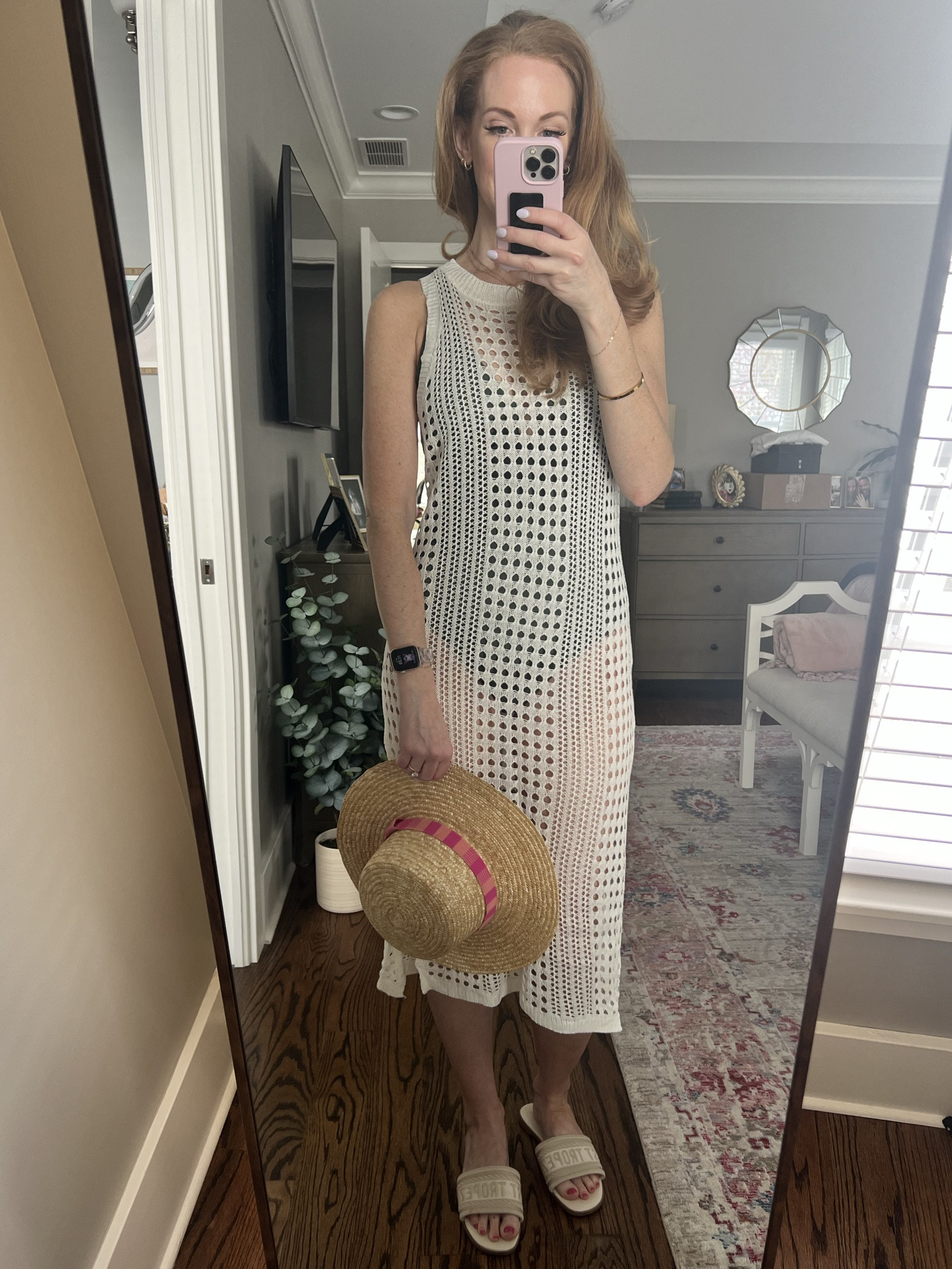 This is a great green one piece swim suit from Target! It has perfect 🍑 coverage and stays in place for swimming with kids. And my Amazon coverup is cute to throw on for lunch or drinks poolside! 

#LTKSeasonal #LTKover40 #LTKswim