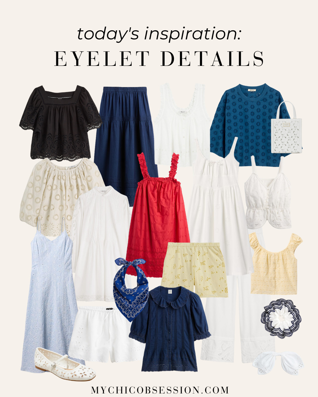 Eyelet details add a sweet, nostalgic touch to your summer outfits. From dresses to shirts to pants and shorts, here's how to get the look! 

 #LTKSeasonal #LTKStyleTip #LTKShoeCrush