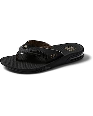 REEF Fanning Men's Bottle Opener Flip Flop, Arch Support, Durable Outsole, Water Friendly | Amazon (US)