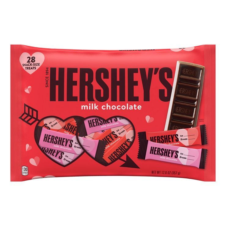 Hershey's Valentine's Milk Chocolate Exchange - 12.6oz | Target