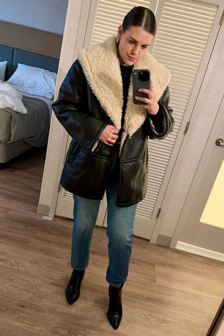 Sherpa coat finds