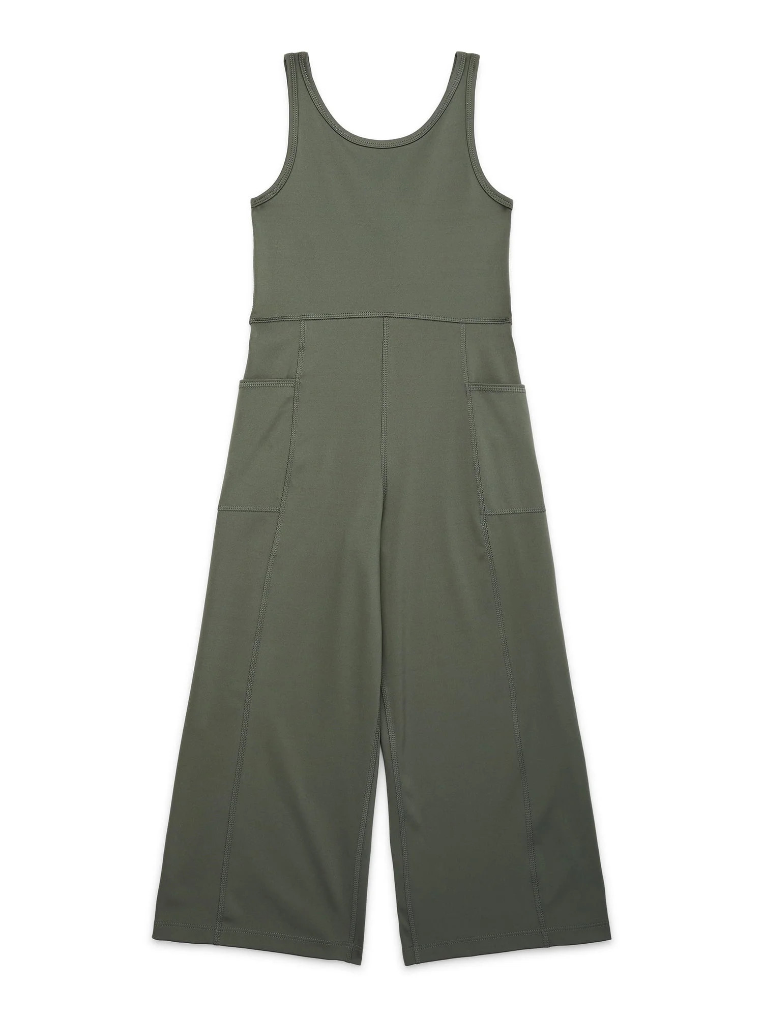 Athletic Works Girls Long Leg Romper, Sizes 4-18 & Plus | Walmart (US)