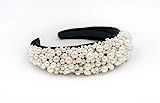 Bridal Wedding Hairband, Wedding Pearl headband, pearl beads headdress, flower girl crown | Amazon (US)