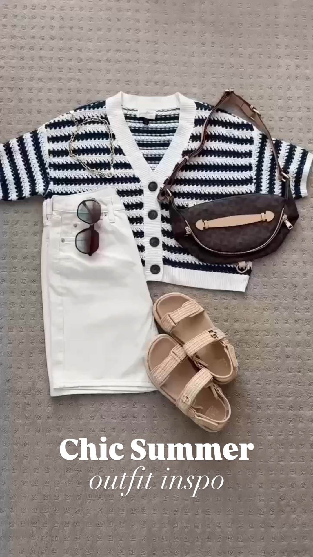 High end look with affordable prices 🙌🏼 get summer-ready with this chic outfit inspo 🤍 shorts are on sale!

#LTKSaleAlert #LTKStyleTip #LTKFindsUnder50