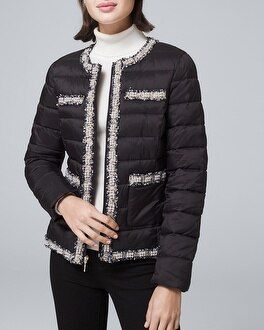 Embellished Puffer Jacket | White House Black Market
