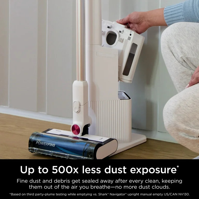 Shark Clean & Empty Cordless Stick Vacuum Cleaner- Auto Empty Base, Self Cleaning Brushroll, HEPA... | Walmart (US)