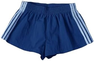 MakeMeChic Women's Striped Summer Shorts Workout Running Shorts Sweat Track Shorts Gym Athletic W... | Amazon (US)