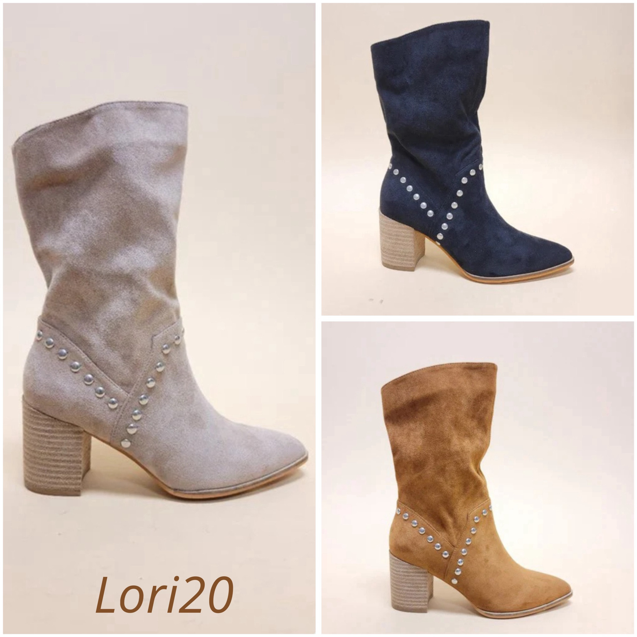 Studded midi boots available in 3 pretty colors! Lori20 to save 20%



#LTKSeasonal #LTKFallSale #LTKShoeCrush