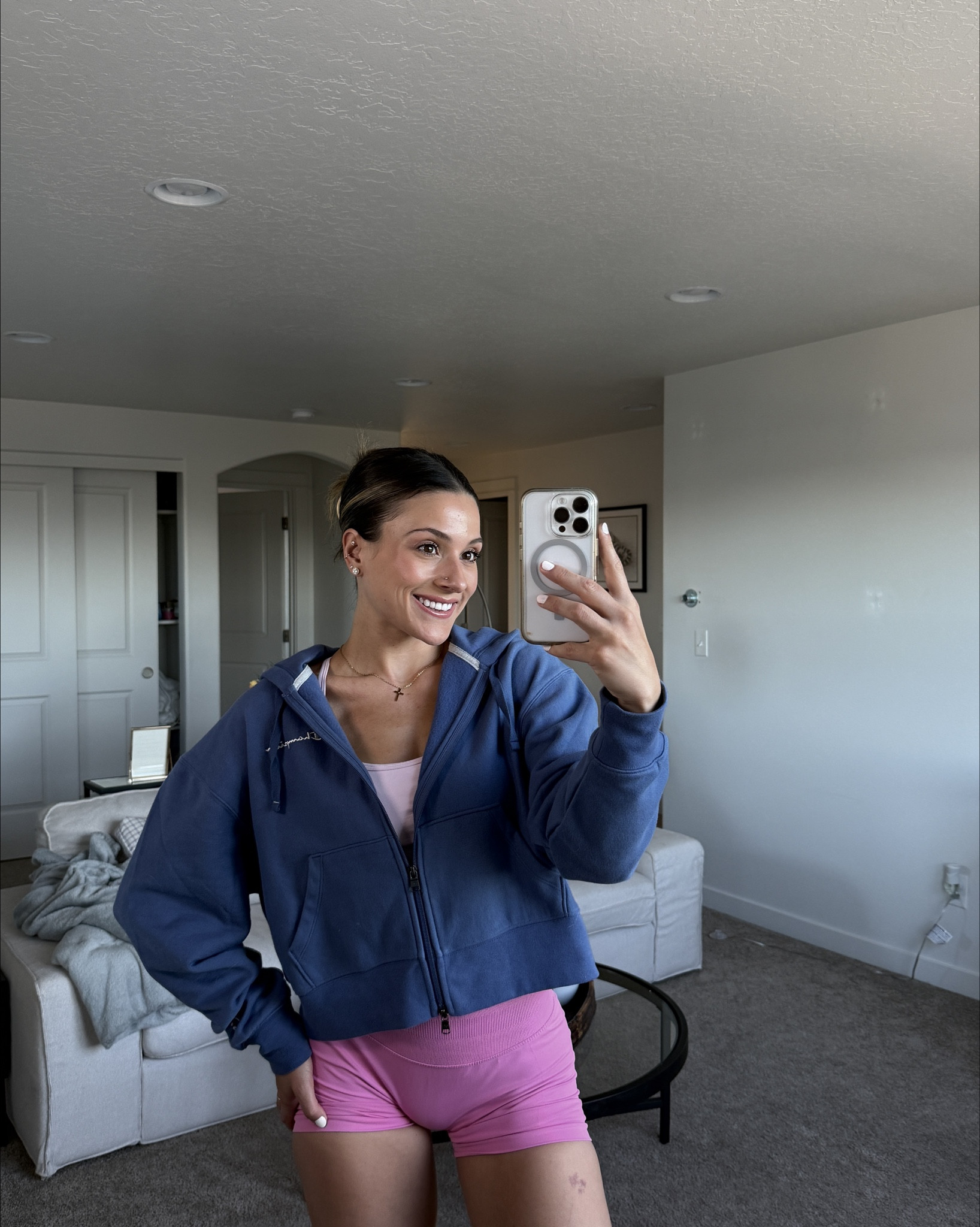 These new champion zip ups at target are under $40 ‼️ I couldn’t believe it. Perfect for transition to fall, so cozy. Linked! 

#LTKBump #LTKFindsUnder50 #LTKActive